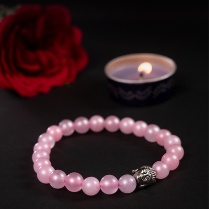 Love Attraction Bracelet (Original Rose Quartz)