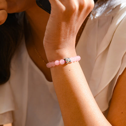 Love Attraction Bracelet (Original Rose Quartz)